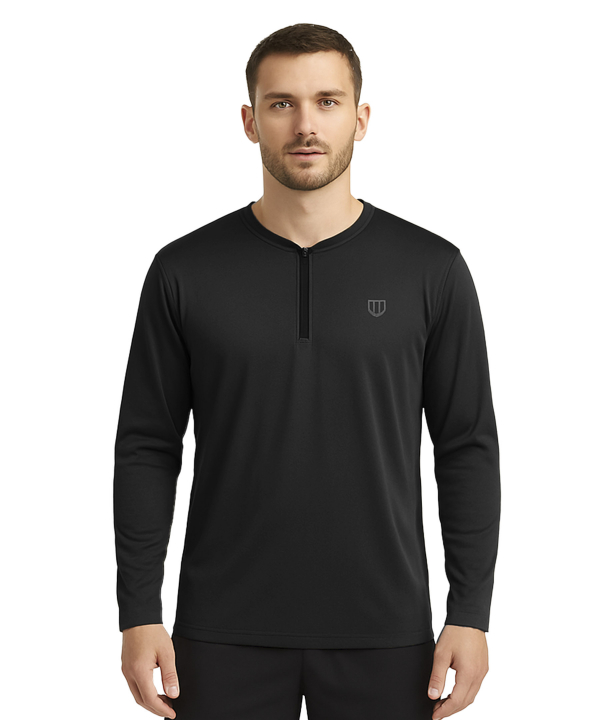 UNIPRO MEN-1/2 ZIPPER PERFORMANCE SHIRTS