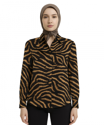 شومیز آستین بلند زنانه ریسانی مدل 2215