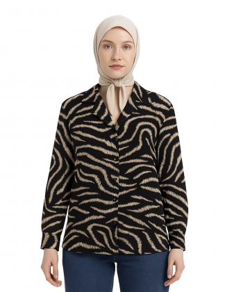 شومیز آستین بلند زنانه ریسانی مدل 2215