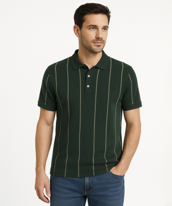 پولوشرت آستین کوتاه مردانه آروما مدل 1102601