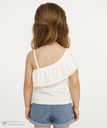 تاپ نخی دخترانه مرینو مدل 1765