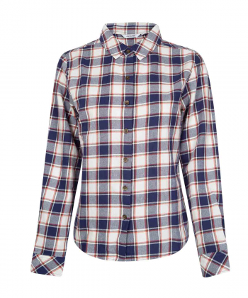 شومیز زنانه چهارخانه جین وست Jeanswest مدل 01231501