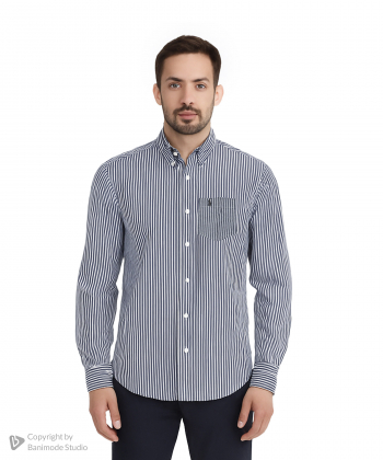 پیراهن آستین بلند مردانه برند پی لس کد am193