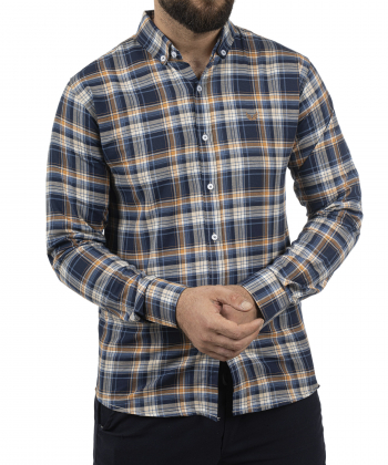 پیراهن آستین بلند مردانه برند پی لس مدل am068