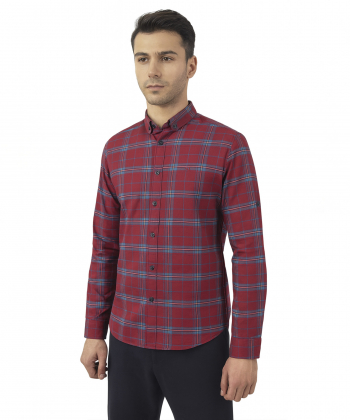 پیراهن آستین بلند مردانه برند پی لس مدل am1404400