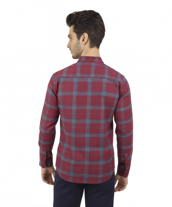 پیراهن آستین بلند مردانه برند پی لس مدل am1404400