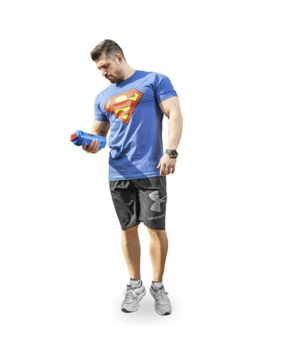 شیکر یک تکه سوپرمن گیشا اسپرت Gishasport مدل Super Hero-MAT ظرفیت 0.6 لیتر