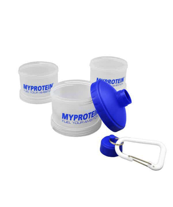 جا قرصی و پودر مای پروتئین سه تکه گیشا اسپرت Gishasport مدل MY PROTEIN ظرفیت 410 میلی لیتر