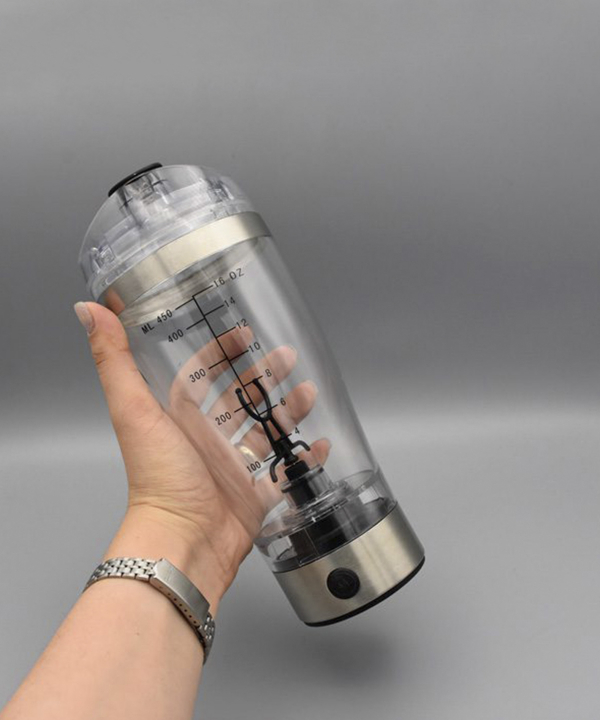 شیکر باتری خور یک تکه گیشا اسپرت Gishasport مدل TUMBLER ظرفیت 0.45 لیتر