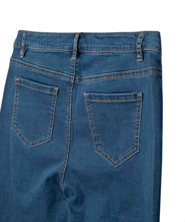 شلوار جین زنانه کوتاه جین وست Jeanswest مدل 92287502