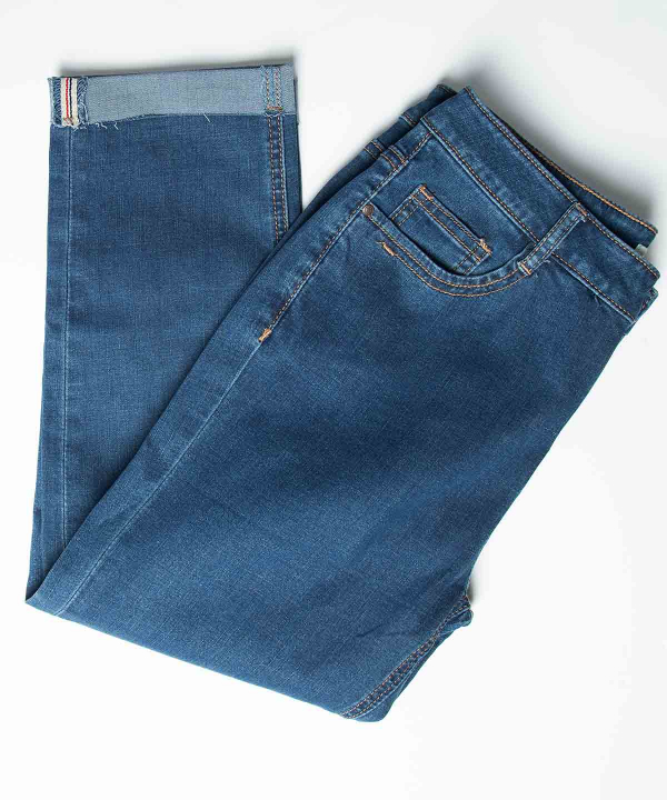 شلوار جین زنانه کوتاه جین وست Jeanswest مدل 92287502