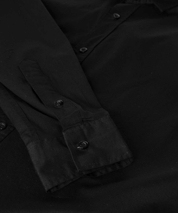پیراهن مردانه مشکی جوتی جینز JootiJeans کد 02531924