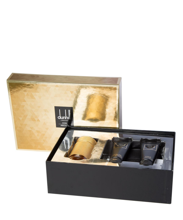 ست ادوپرفیوم، افترشیو و ژل حمام مردانه آلفرد دانهیل Alfred Dunhill مدل Icon Absolute حجم 100 میلی‌لیتر