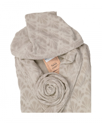 حوله تن پوش کلاه دار اورنگ مدل DOUBLO