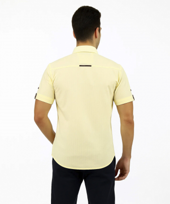 پیراهن آستین کوتاه مردانه برند پی لس کد am1404239