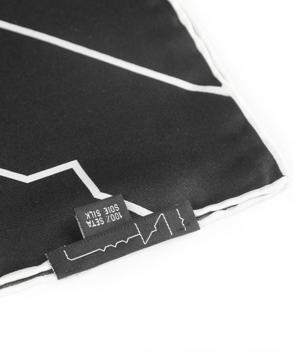 دستمال سر ابريشمي زنانه درسا مدل 4000