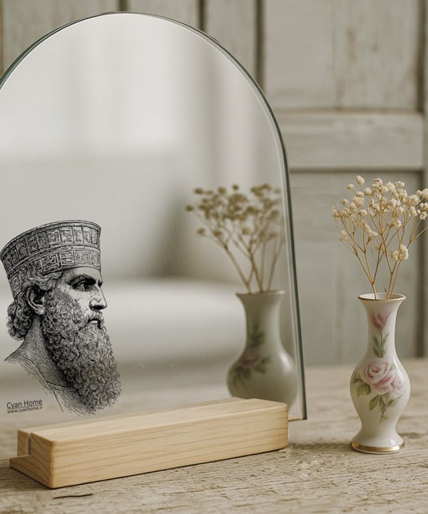 آینه رومیزی سایان هوم Cyan home طرح داریوش بزرگ