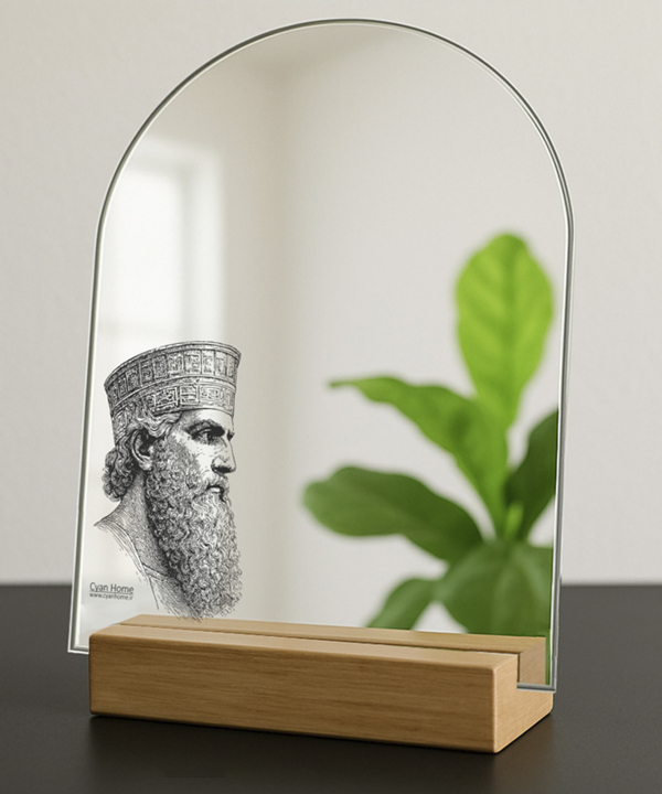 آینه رومیزی سایان هوم Cyan home طرح داریوش بزرگ