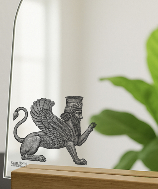 آینه رومیزی سایان هوم Cyan home طرح لاماسو