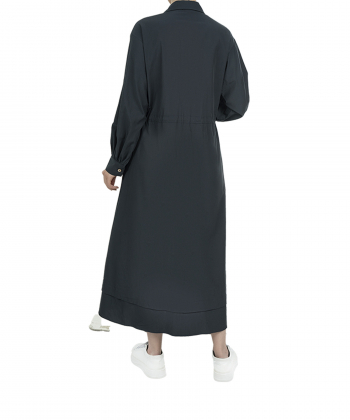 مانتو کژوال بلند زنانه سرژه مدل 206430