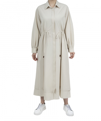 مانتو کژوال بلند زنانه سرژه مدل 206430