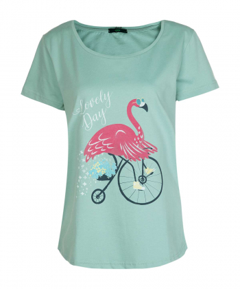 تیشرت زنانه طرح دار آر ان اس RNS کد 102081