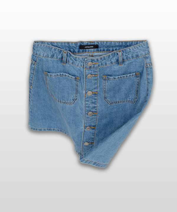 دامن جین زنانه جین وست Jeanswest مدل 92241002