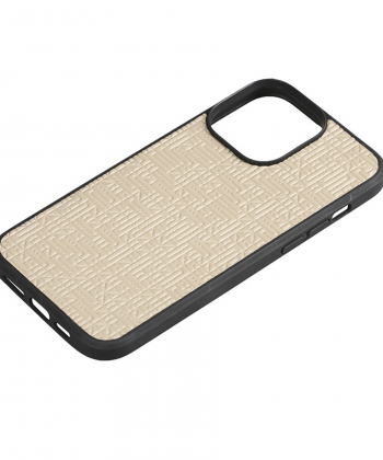 بامپر آیفون 14PRO MAX چرم طبیعی درسا مدل 4245