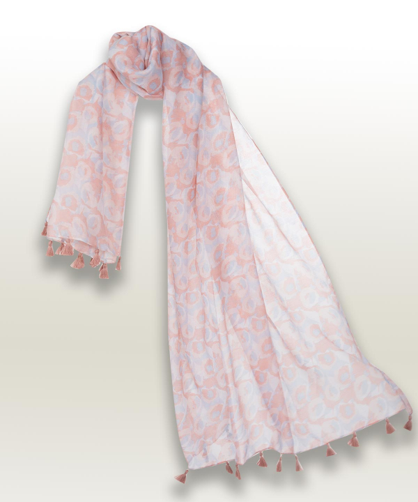 شال زنانه طرح‌دار جوتی جینز JootiJeans