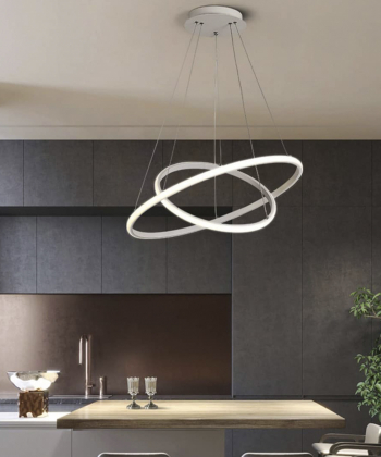 لوستر چشمه نور مدل مدرن کد FA02060-WTچند رنگ