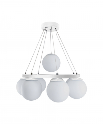 لوستر هشت شعله چشمه نور کد A1233/8-WT