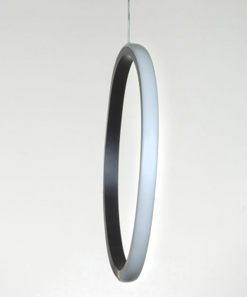چراغ آویز یک شعله چشمه نور کد L6368/1-BK