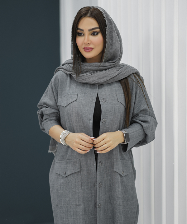 مانتو شومیزی بلند زنانه السانا مدل 2163