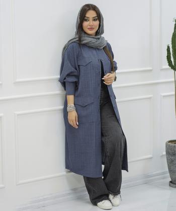 مانتو شومیزی بلند زنانه السانا مدل 2163