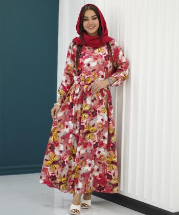 پيراهن زنانه السانا مدل 2203