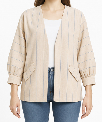 مانتو کژوال کوتاه زنانه مانگ مدل 7646023049