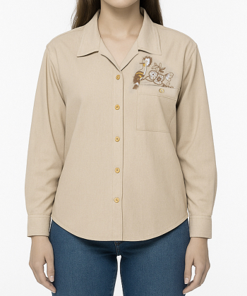 شومیز آستین بلند زنانه مانگ مدل 7651041107