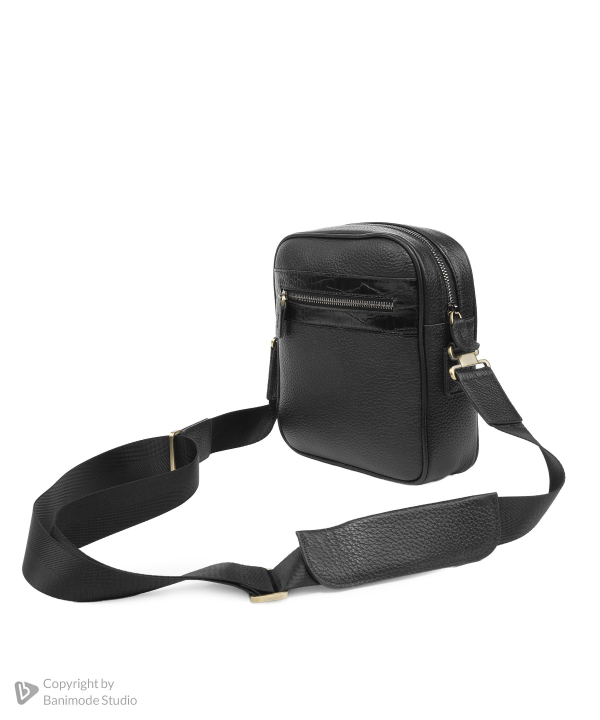 کیف کراس بادی چرم طبیعی نوین چرم Novin Leather مدل رونالد