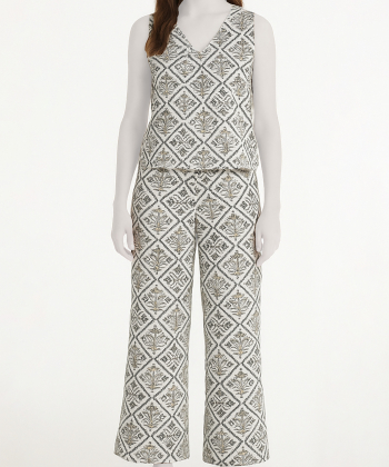 ست تاپ و شلوار زنانه مانگ کد 7643041046