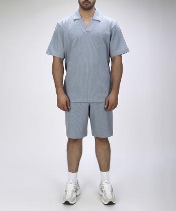 ست تیشرت و شلوارک راحتی مردانه جامه پوش آرا مدل 4021043448