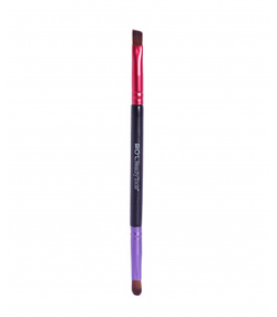 برس قلمی دوطرفه آرایش لب و چشم بیول BIOˊL مدل Double Trouble Wand