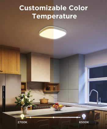 چراغ سقفی هوشمند 30 سانتی گووی Smart Square Ceiling Light H80A4