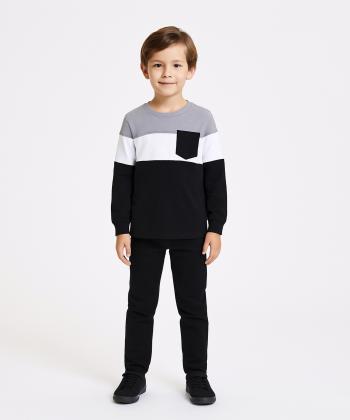 تیشرت آستین بلند پسرانه بانی نو مدل 57051213