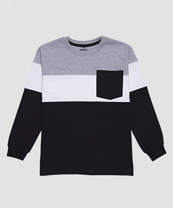 تیشرت آستین بلند پسرانه بانی نو مدل 57051213