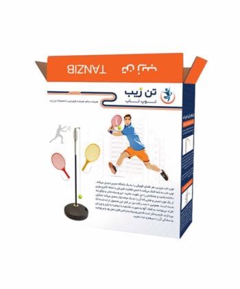 بازی تنیس خانگی تن زیب مدل توپ تاب کد 2301