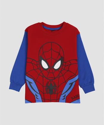 ست تیشرت و شلوار نخی راحتی پسرانه بانی نو طرح اسپایدر من