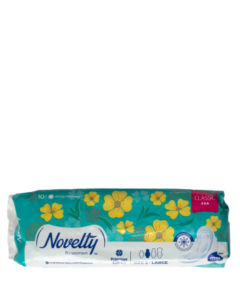 نوار بهداشتی بسیار ضخیم ناولتی Novelty سایز 2 بسته 10 عددی