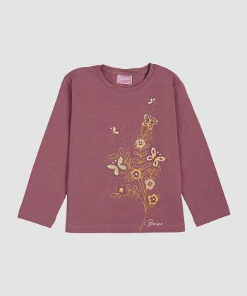 تیشرت آستین بلند دخترانه بانی نو مدل 57001164