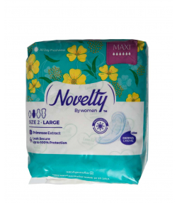 نوار بهداشتی مشبک و ضخیم ناولتی Novelty سایز 2 بسته 8 عددی