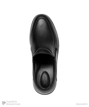 کفش مردانه چرم طبیعی نوین چرم Novin Leather مدل MS3203